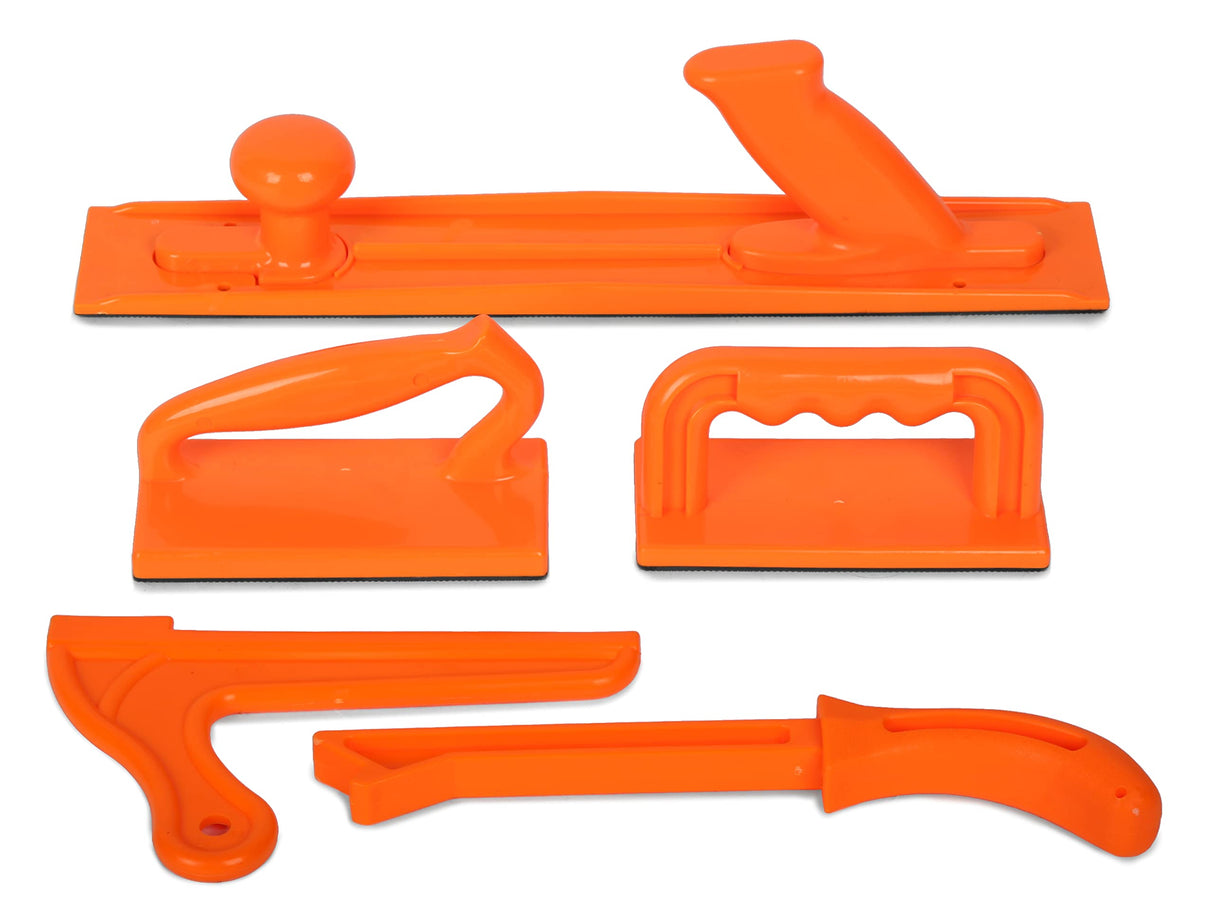 WEN Push Block and Push Stick Safety Set for Woodworking, 5-Piece (WA0001) WEN