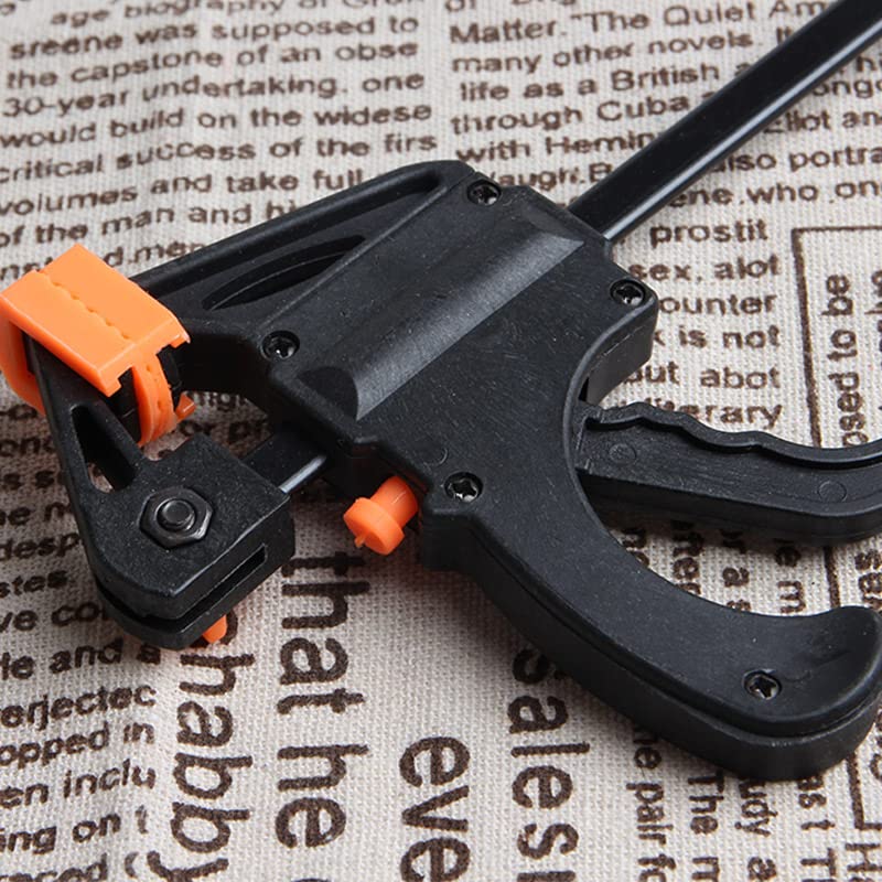 Ximimark 2 PCS 4inch Bar F Clamps Clip Grip Quick Ratchet Release Woodworking DIY Hand Tool Kit Ximimark