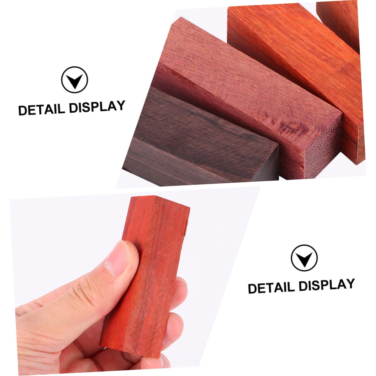 12 Pcs Pen Wood Stabilized Wood Pen Blank Pen Turning Blank Wooden Block Resin Molds Wood Turning Block Ebony Wood Fountain Pen Pens Solid Wood Block Veemoon