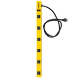 Stanley 31613 NCC31613 ShopMAX Pro 6-Outlet Surge-Protector Power Bar, 4-Foot Cord, Yellow Stanley