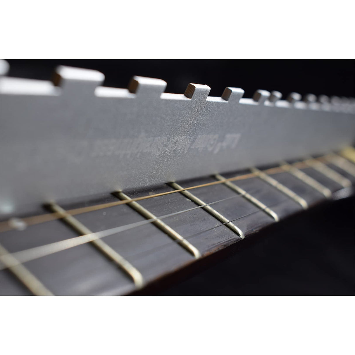 iLuiz Guitar Neck Notched Straight Edge Luthiers Tool for Gibson Fender and Most of Guitar Fretboard and Frets iLuiz