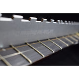 iLuiz Guitar Neck Notched Straight Edge Luthiers Tool for Gibson Fender and Most of Guitar Fretboard and Frets iLuiz