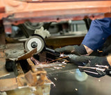 Eastwood 4 in. Low Profile Forward/Reverse Air Cut Off Tool 11,000 RPM Eastwood