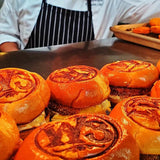 Customizable Brass Branding Iron for Burger Buns and Food Art TPFOON