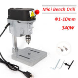 Drill Press Mini Drill Press 110v 60hz Benchtop Drill Press Small Drill Press 3-Speed Bench Drill Press Portable Drill Press Low Noise Benchtop WINUS