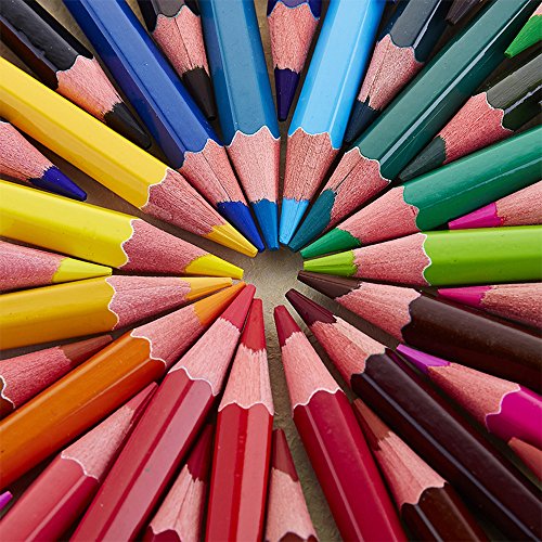 80 Colored Pencils, Shuttle Art Soft Core Coloring Pencils with