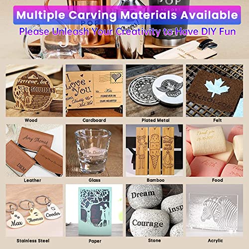 ATOMSTACK S10 Pro Laser Engraver, 10W Output Diode Laser Cutting Machine with 0.06*0.06mm Compressed Spot, 50W High Precision Laser Engraving KoveYzao