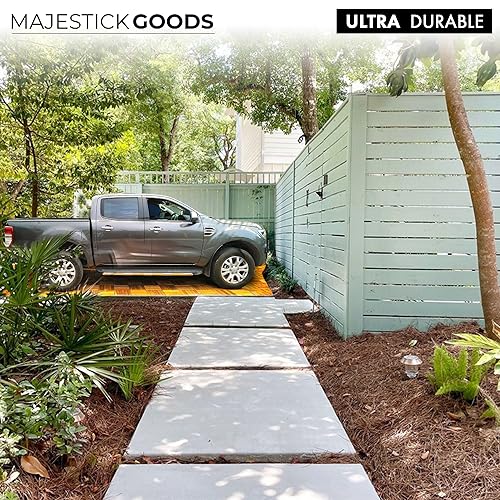 Interlocking Deck Tiles 12 x 12 Acacia Hardwood Outdoor Flooring for Patio | Snap Together Wood Flooring | Floor Decking Tile - Balcony Flooring