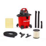 CRAFTSMAN CMXEVBE17590 9 Gallon 4.25 Peak HP Wet/Dry Vac, General Purpose Portable Shop Vacuum with Attachments Craftsman