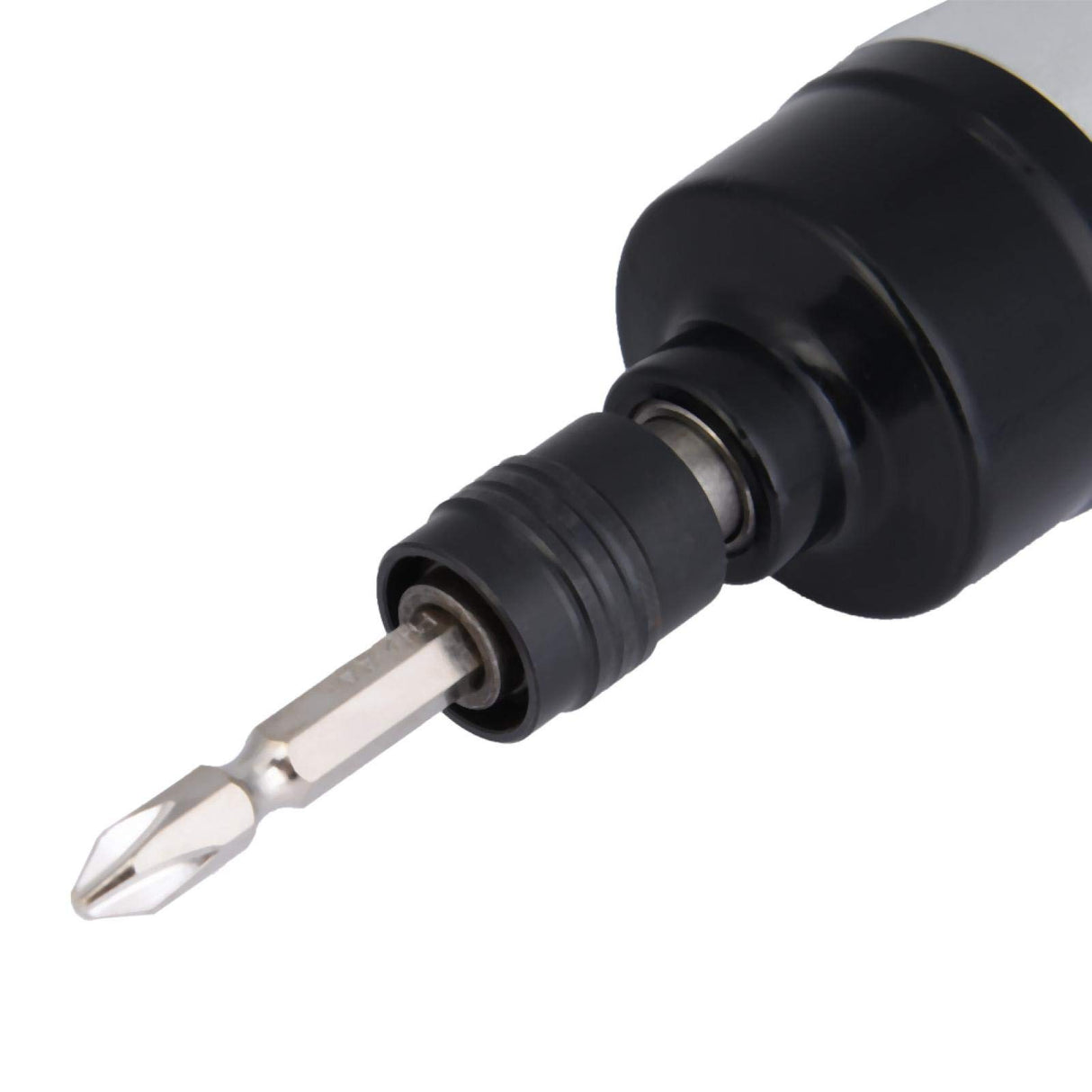 Air Screwdriver, Adjustable Industrial Screwdriver, 1/4" Pneumatic Air Screwdriver Straight Hand Industrial Screw Driver Tool 9000rpm jinyi