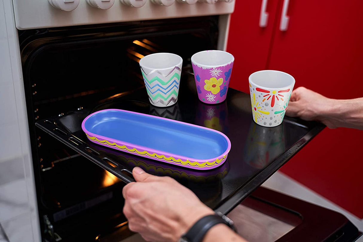 Paint & Plant Stoneware Flower Gardening Kit - Gifts for Girls & Boys Ages 4 -12 - Kids Arts & Crafts Project Science Birthday Gift, STEM Activity Dan&Darci