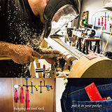 CNCZJM Precision Pocket Ruler, Exquisite Woodworking Ruler, Aluminum Alloy Ruler 3Pcs,7/9/13Inch,Woodworking Tools,Metal Rulers with Slide CNCZJM