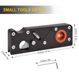 Chamfer Plane-Woodworking Edge Corner Plane with Auxiliary Locator, Hand Plane Suitable for Quick Edge Trimming of Wood (W/4cuters) Eewudwok