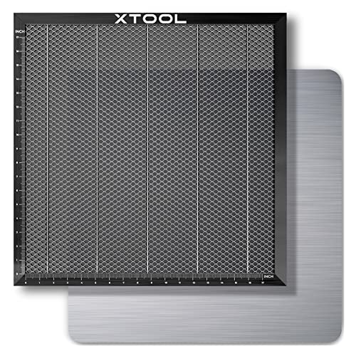 xTool Honeycomb Working Table, Soulmate for D1 Pro and Most Laser Engraver and Cutter Machine, Honeycomb Working Panel for Fast Heat Dissipation and - WoodArtSupply