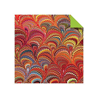 Origami Paper 200 sheets Marbled Patterns 6" (15 cm): Tuttle Origami Paper: Double Sided Origami Sheets Printed with 12 Different Patterns - WoodArtSupply