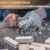 CYEAH 8 PCS Basswood Carving Block, 6 x 2 x 2 Inch Basswood for Wood Carving, Whittling Wood Carving Wood Blocks, Unfinished balsa Wood Blocks for CYEAH