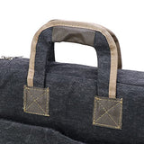TRANSON Art Portfolio Case Artist Backpack Canvas Bag Large 26” x 19.5”Black Color TRANSON