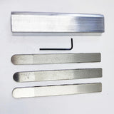 Guitar Nut Files and Fret Crowning Tool Set 4Pcs Steel Luthier Repair Kit TEAMWILL