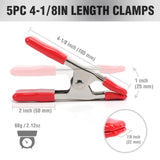 WORKPRO 20-Piece Steel Spring Clamp Set, 15pc 3/4" clamps, 5pc 1" clamps for Wood Working, DIY, Photo Studio Backdrops Backgrounds, W001401A WORKPRO