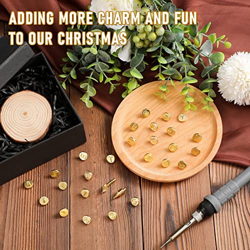 56 Pieces Wood Burning Tip Letter Wood Burning Tip Set Including Alphabet Number Symbol for Wood Burner Craft DIY Embossing Carving Wood Burning Mixweer