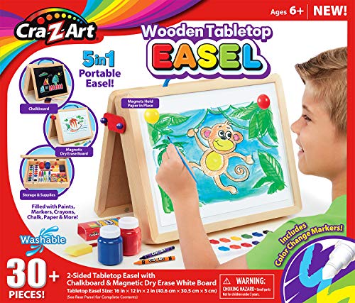 Cra-Z-Art Wooden Tabletop Easel Cra-Z-Art