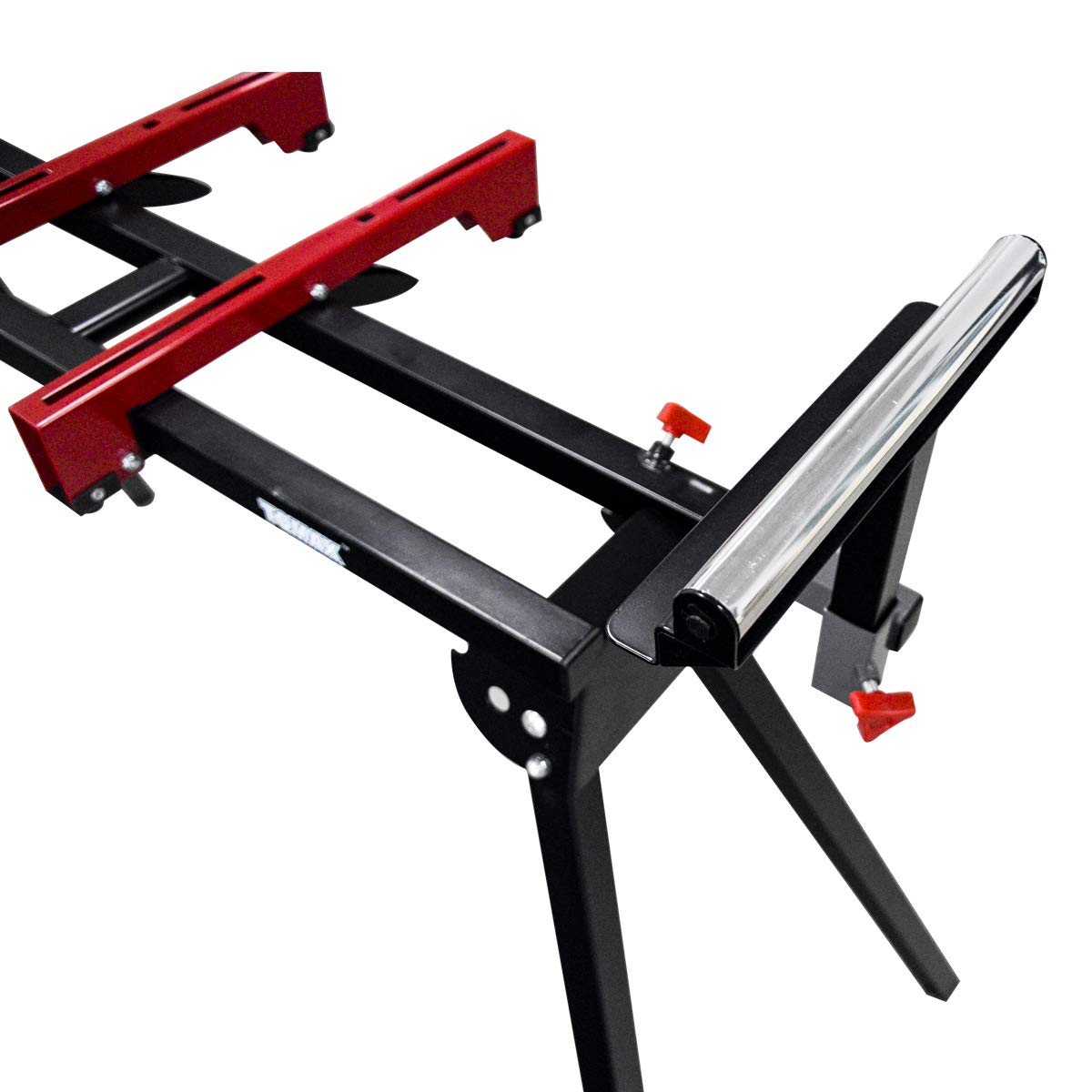 TOMAX Miter Saw Stand Quick Attach Tool Mounting Lightweight Portable - WoodArtSupply