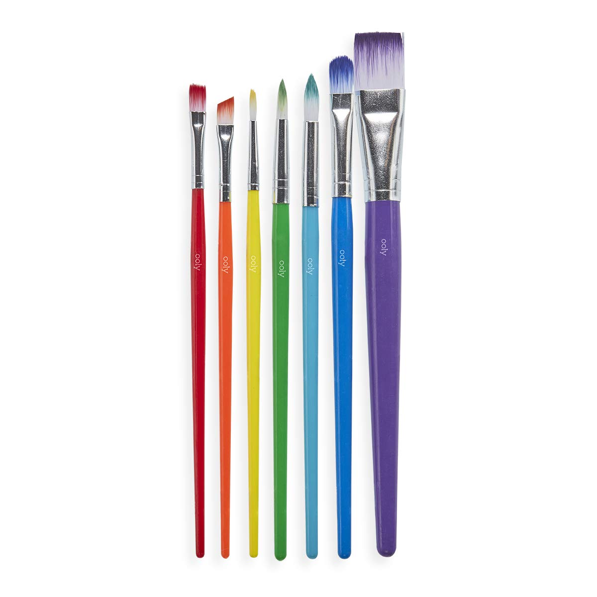 Ooly Lil Paint Brushes - Set of 7 Ooly