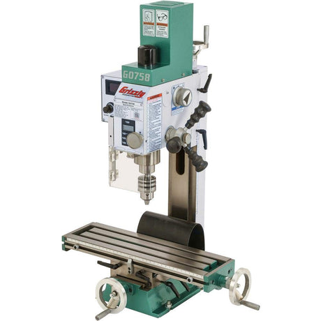 Grizzly Industrial G0758-6" x 20" 3/4 HP Mill/Drill Grizzly Industrial