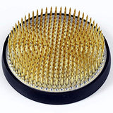 Wazakura Made in Japan Ikebana Tool Kit - Ikenobo Scissors + Brass Kenzan Flower Holder, Japanese Floral Arrangement Set, Florist Shears and Pin Frog Wazakura