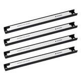 Navaris Set of 4 Magnetic Tool Holder Rack - 12 Inch Heavy Duty Garage Wall Holder Strip for Tools - Tool Bar with Magnet for Screwdriver, Wrench Navaris