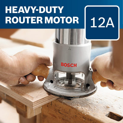 BOSCH 1617EVS 2.25 HP Electronic Fixed-Base Router