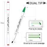 Shuttle Art Art Markers Bundle - 30 Colors Alcohol Markers + 36 Colors Skin Tone Markers Shuttle Art