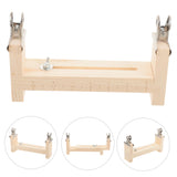 FUNOMOCYA 1 Set Weaving Crafts Making Tool Wood Knit Weaving Rope Wristband Maker Bracelet Woven Tool Weaving Rope kit DIY Bracelet Knitting Kits FUNOMOCYA