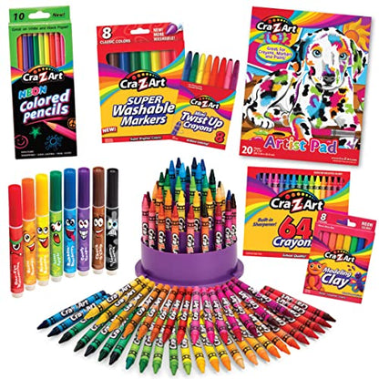 Cra-Z-Art Ultimate Art Extravaganza Tub (130 Piece) - WoodArtSupply