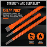 HORUSDY 28-Piece Heavy Duty Punch and Chisel Set, Including Taper Punch, Cold Chisels, Pin Punch, Center Punch HORUSDY