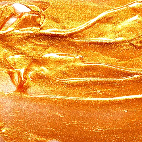 Gold Acrylic Color Paint Tubes - Set of 2-120ml Professional Grade Metallic Paints for Canvas Paper Wood and Other Surfaces Vivid Non-Toxic Paint for ARTISTIK