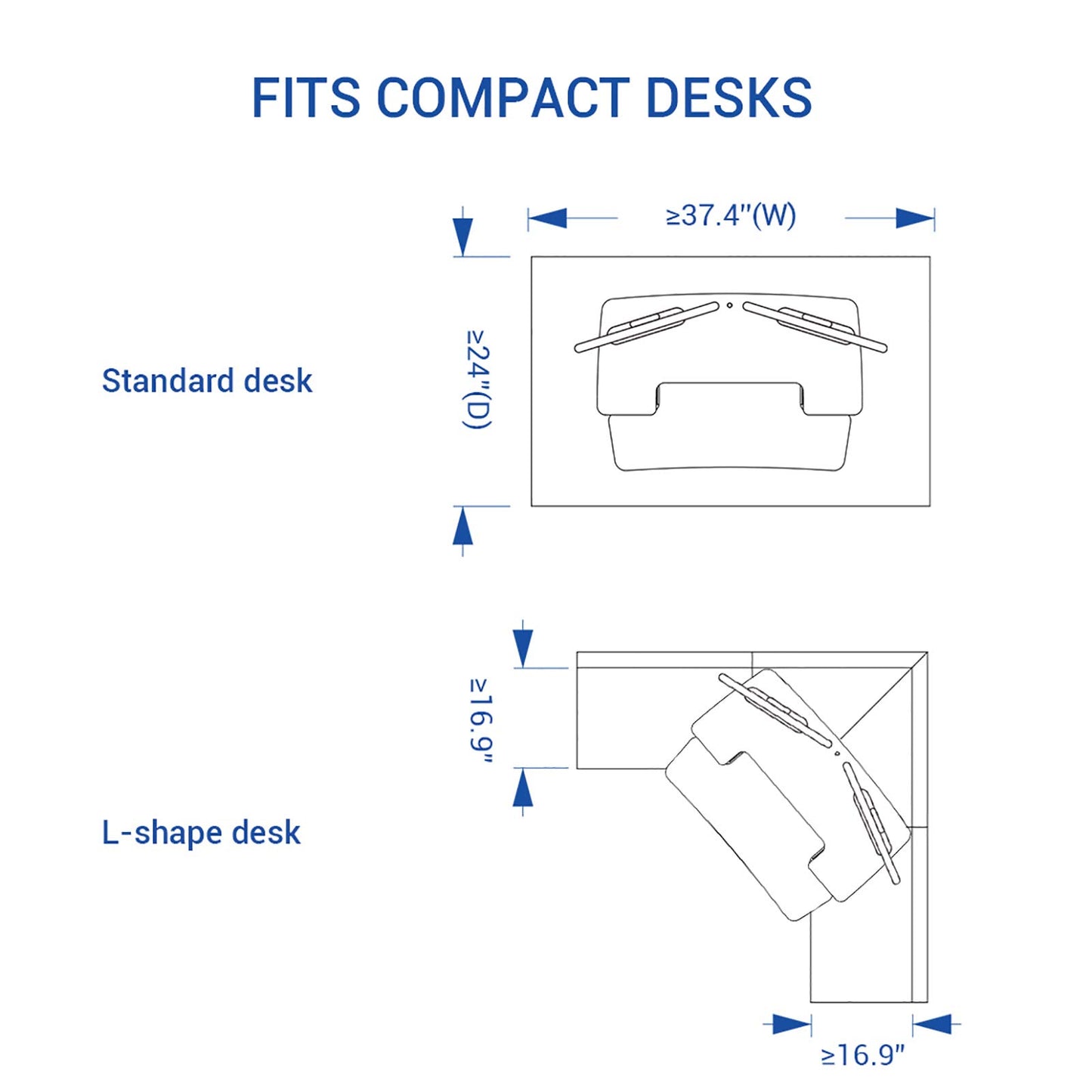 FLEXISPOT Electric Standing Desk Converter 36" Wide Motorized Stand up Desk Riser for Monitor and Laptop,Black Height Adjustable Desk for Home Office - WoodArtSupply