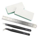 BXQINLENX Professional 15 PCS Gundam Model Tools Kit Modeler Basic Tools Craft Set Hobby Building Tools Kit for Gundam Car Model Building Repairing BXQINLENX