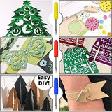 Hadwoer 50PCS Replacement Cutting Blades for Cricut Explore Air 2/Air 3/Maker/Maker 3, Includ 10PCS Fine Point Blade, 30PCS Standard Blaeds and 10PCS Hadwoer