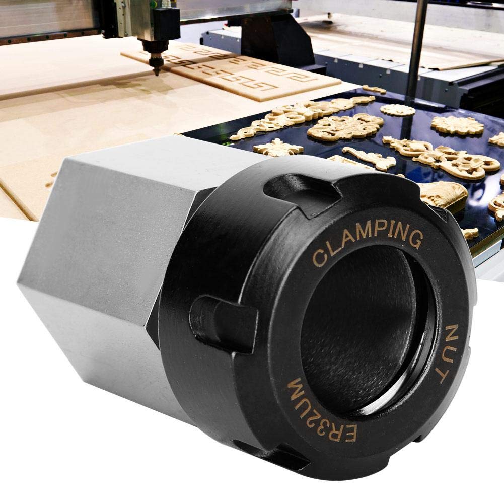 ER-32 Collet Block Router Collets Square Shank Chuck Holder Lathe Turning Tools CNC Lathe Engraving Accessories Walfront