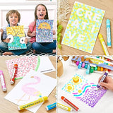 Shuttle Art Shimmer Dot Markers, 15 Glitter Colors Washable Markers for Toddlers,Bingo Daubers Supplies Kids Preschool Children, Non Toxic Shuttle Art