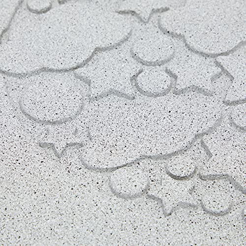 11-Piece 10-Inch Paint-Your-Own Moon and Stars Stepping Stone Kit with 1 Moon and Stars Stone, 8 Paint Pots with 10ml Acrylic Paint Each, and 2 Paint Bright Creations