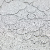 11-Piece 10-Inch Paint-Your-Own Moon and Stars Stepping Stone Kit with 1 Moon and Stars Stone, 8 Paint Pots with 10ml Acrylic Paint Each, and 2 Paint Bright Creations