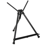 U.S. Art Supply 15" to 21" High Adjustable Black Aluminum Tabletop Display Easel with Extension Arm Wings - Portable Artist Tripod Folding Frame U.S. Art Supply