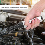 DEWIN Air Ratchet Wrench, Pneumatic Wrench Square Driver Air Ratchet Sockets Tools Torsion 25ft-lbs 1/4inch DEWIN