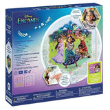 Make It Real Disney: Window Art Mosaic - Encanto - 66 pcs, Reusable Puzzle Window Clings, Creates a 12.2 x 13.5 Image, Kids Ages 6+ Make It Real