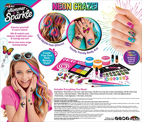 Shimmer 'N Sparkle SNS Neon Craze Ultimate Party Cra-Z-Art