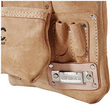 Custom Leathercraft CLC I923X Suede Carpenter's Nail and Tool Bag, 10 Pocket Custom Leathercraft