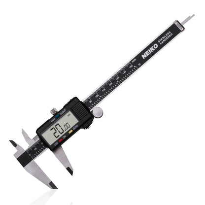 NEIKO 01407A Electronic Digital Caliper | 0-6 Inches | Stainless Steel Construction with Large LCD Screen | Quick Change Button for - WoodArtSupply