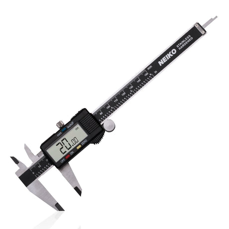 NEIKO 01407A Electronic Digital Caliper | 0-6 Inches | Stainless Steel Construction with Large LCD Screen | Quick Change Button for NEIKO